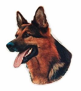 GERMAN SHEPHERD STICKER I*