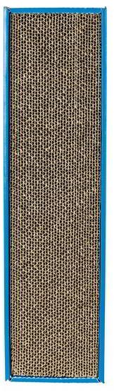 CARDBOARD SCRATCHING POST WITH CATNIP