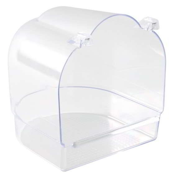 TRANSPARENT OUTDOOR BATH
