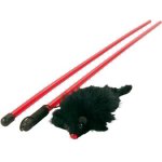 KITTY-DANGLER STICK WITH PLUSH TOY