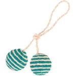DOUBLE SISAL BALL WITH CATNIP