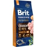 BRIT BLUE SENIOR SMALL & MEDIUM 15 KG