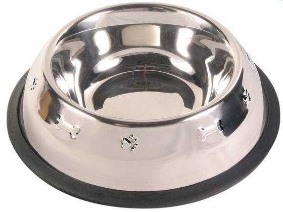 STAINLESS STEEL FEEDER WITH MOTIFS