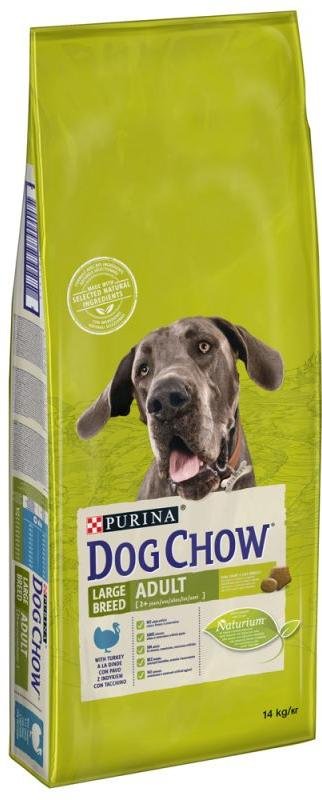 DOG CHOW ADULT LARGE BREED TURKEY 14 KG