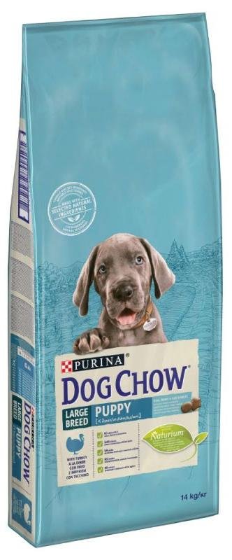 DOG CHOW PUPPY LARGE BREED TURKEY 14KG
