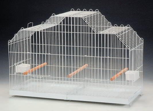DOUBLE PARROT CAGE