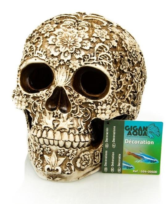 GIGANAQUA SKULL 18 CM