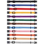 KIT OF 6 NYLON COLLARS FOR DOGS