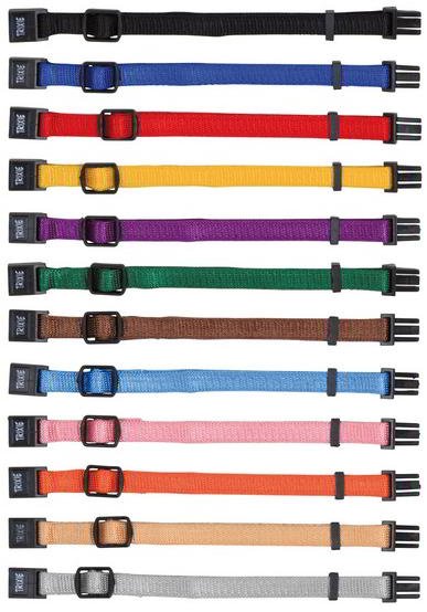 KIT OF 6 NYLON COLLARS FOR DOGS