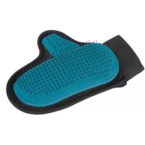 MASSAGE GLOVE WITH WIRE CUFF AND BRISTLES