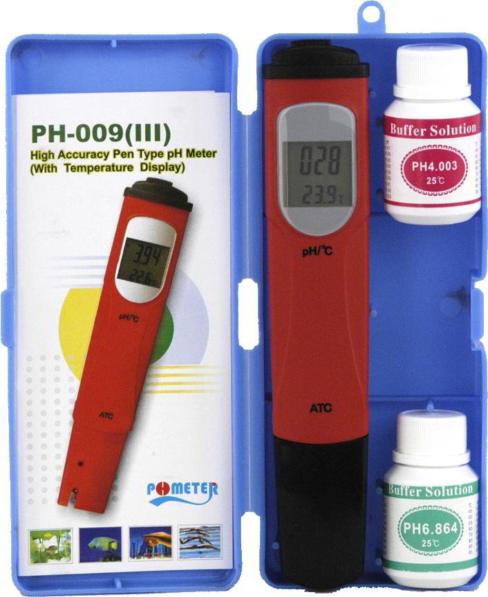 HIGH PRECISION PH AND TEMP. METER