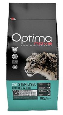 OPTIMA NOVA STERILISED CAT 8 KG