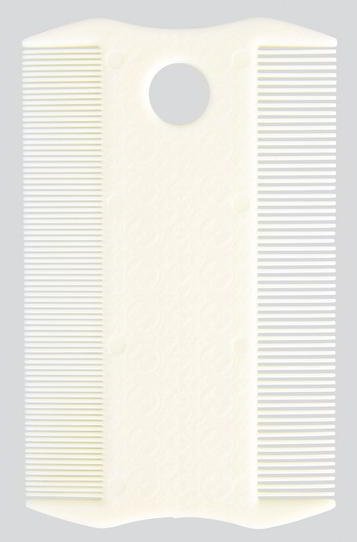 DOUBLE COMB AGAINST FLEA AND LICE