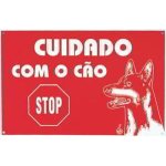 BEWARE OF THE DOG SIGN - STOP
