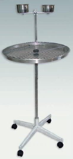 PERCH WITH WHEELS AND NET