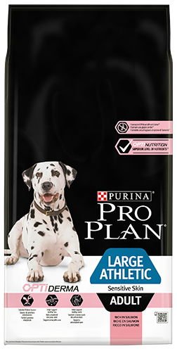 PRO PLAN LARGE ATHLETIC OPTIDERMA SALMON 14 KG