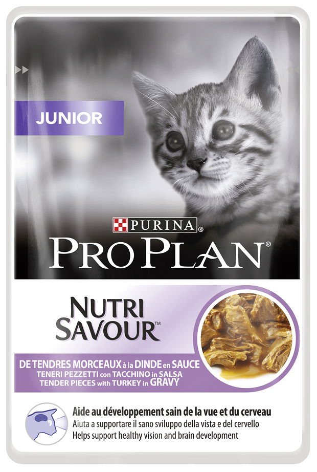 PRO PLAN NUTRISAVOUR JUNIOR TURKEY 26 x 85 GR