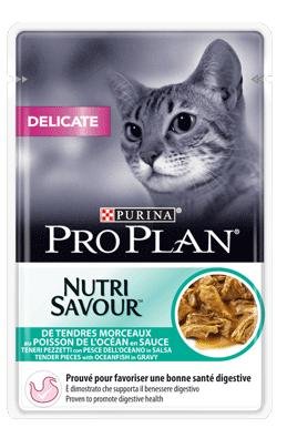 PRO PLAN NUTRISAVOUR OCEAN FISH 26 x 85 GR