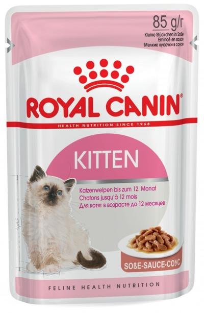 ROYAL CANIN CAT WET KITTEN SAUCE 12 x 85 GR